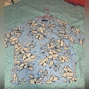 Oversized button up shirt size large for men